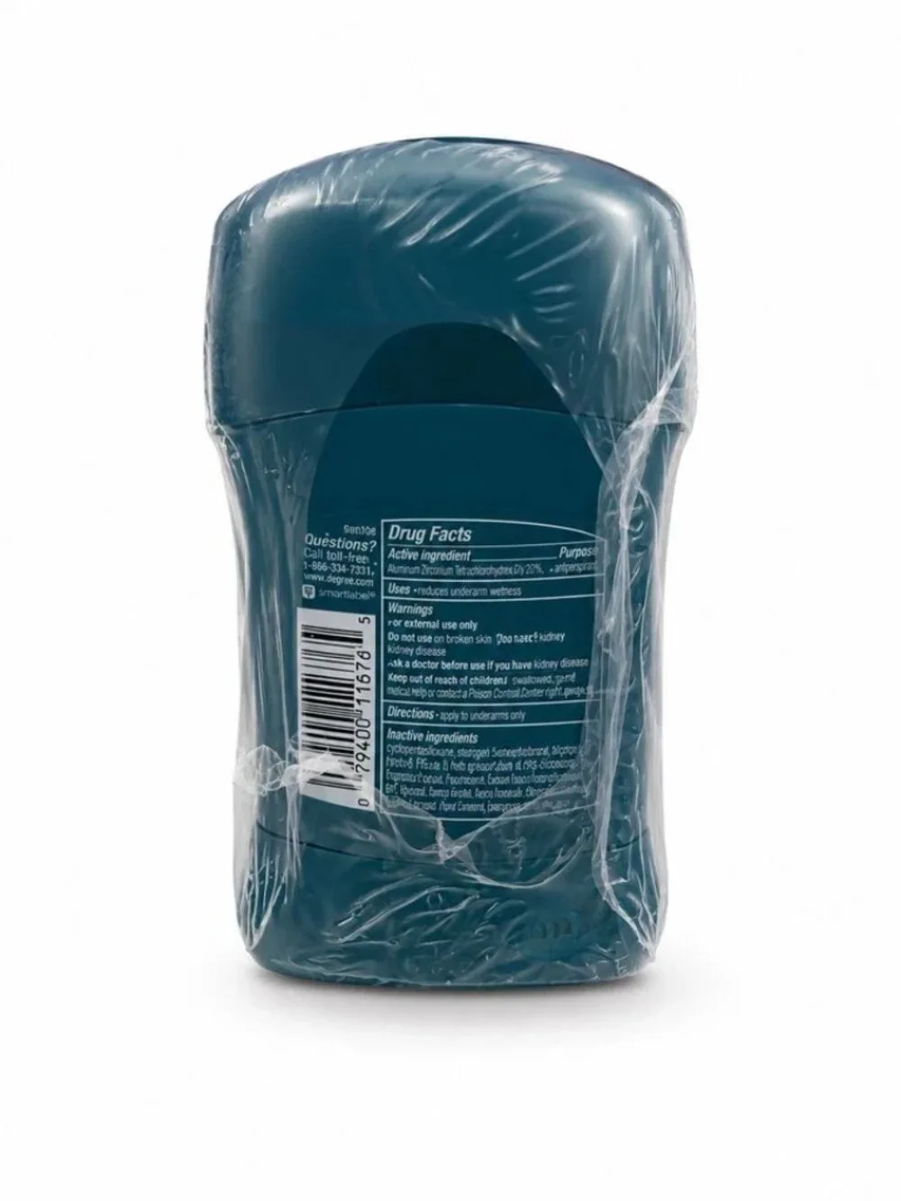 Degree Men 48hr Antiperspirant Deodorant Cool Rush 1.7 ox Pack of 6